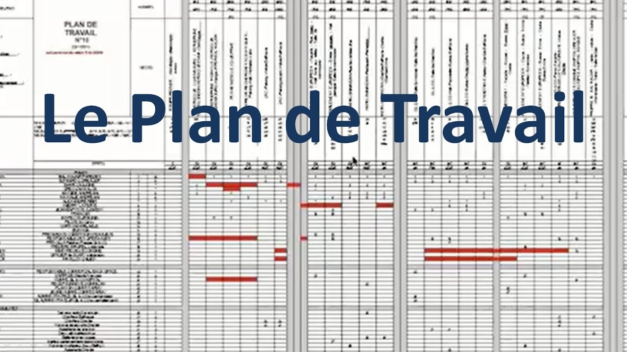 Plan de travail