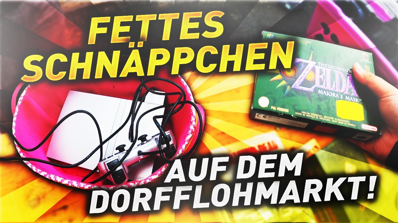 Flohmarkt Folge #15 Pokémon, Zelda und vieles mehr 😌 Ein Tag auf dem Dorfflohmarkt