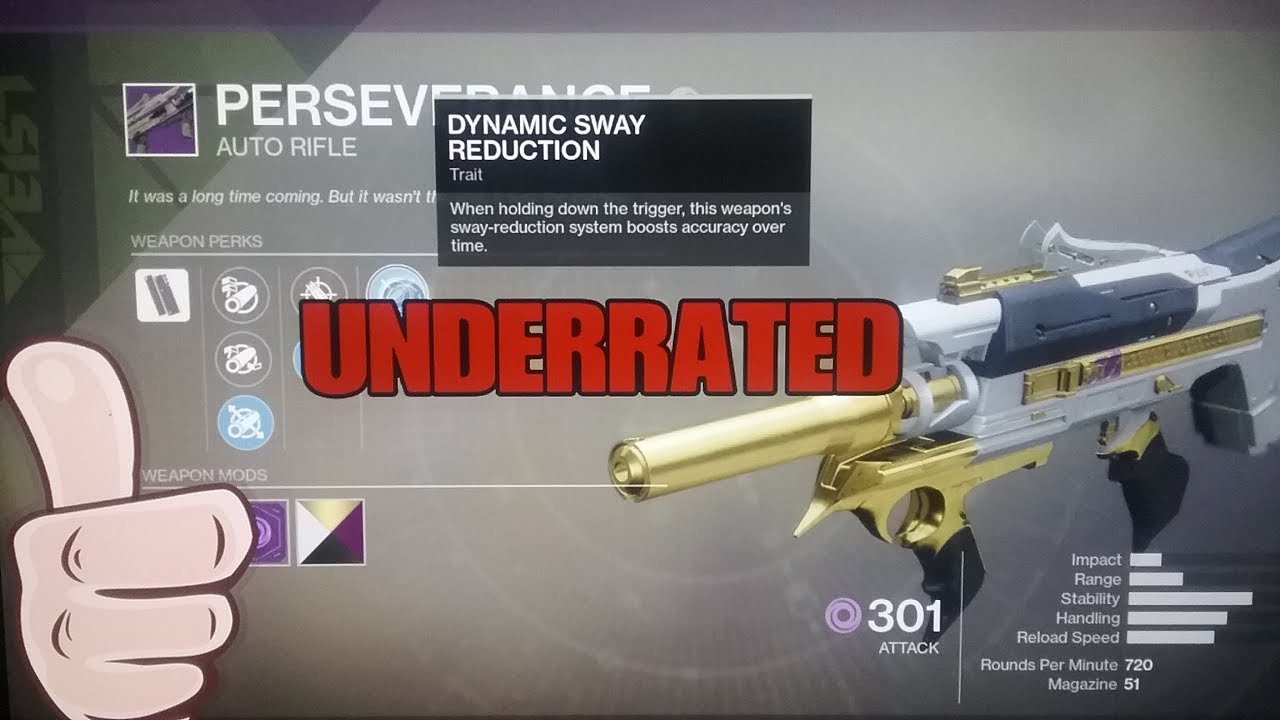 PERSEVERANCE- Awsome Hybrid Auto Rifle\SMG