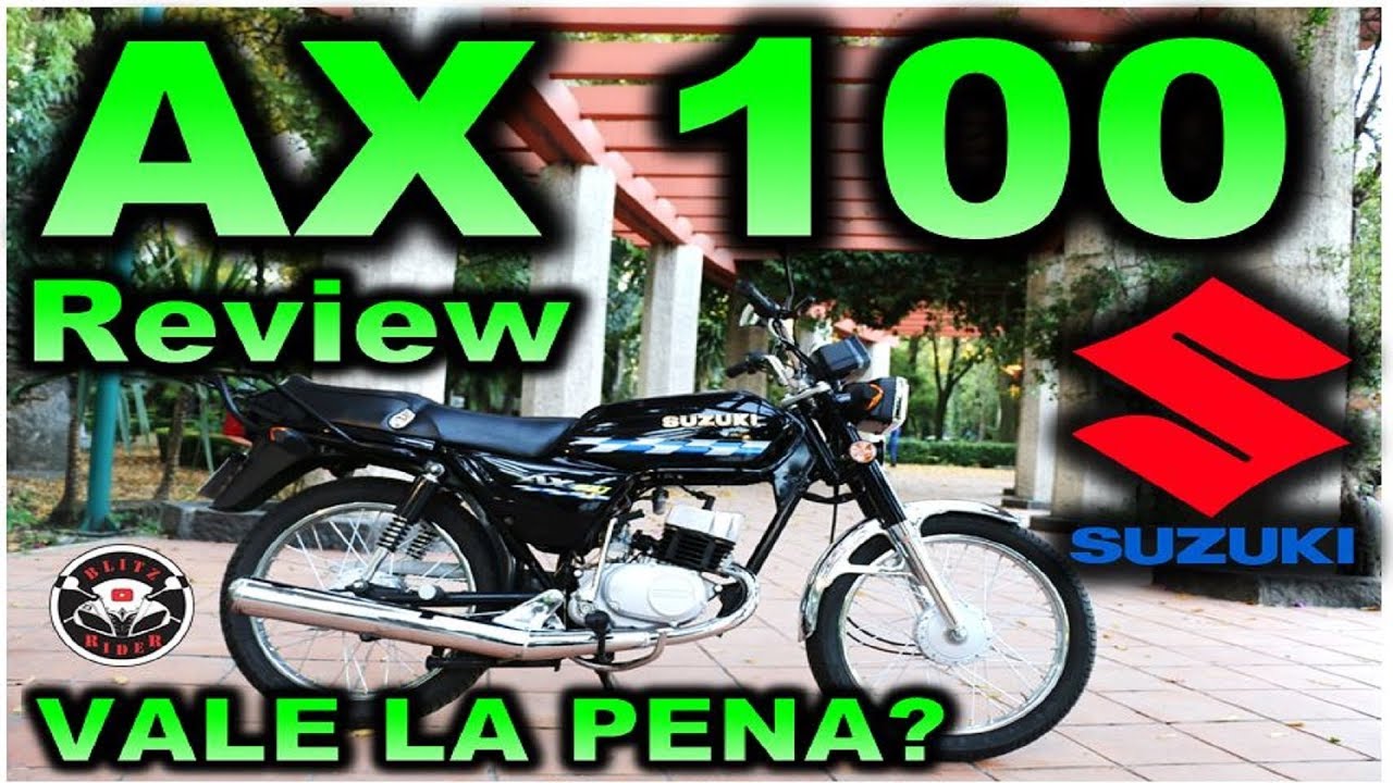 SUZUKI AX 100 | Review en Español con Blitz Rider HD