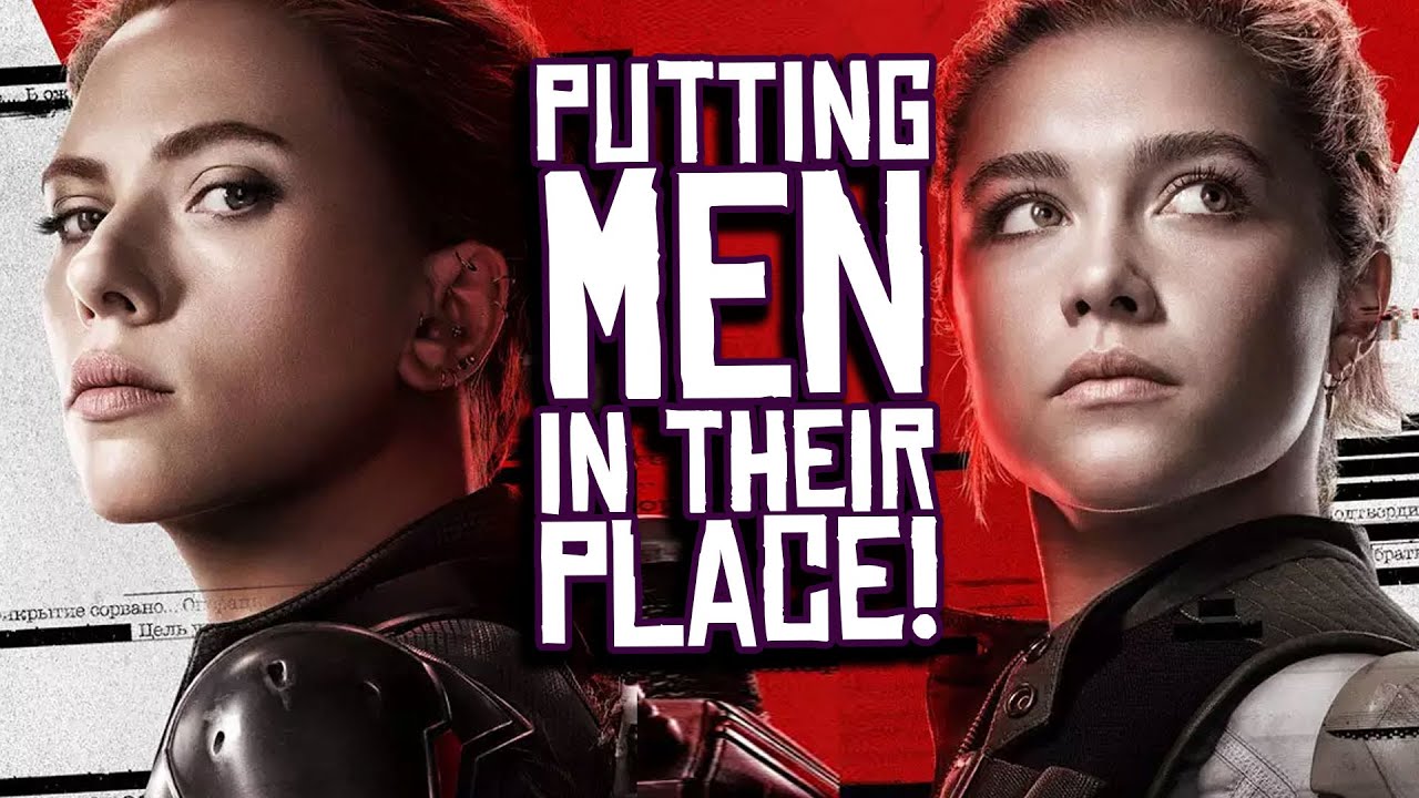 Black Widow 'Puts MEN in Their Place' According to the Media.