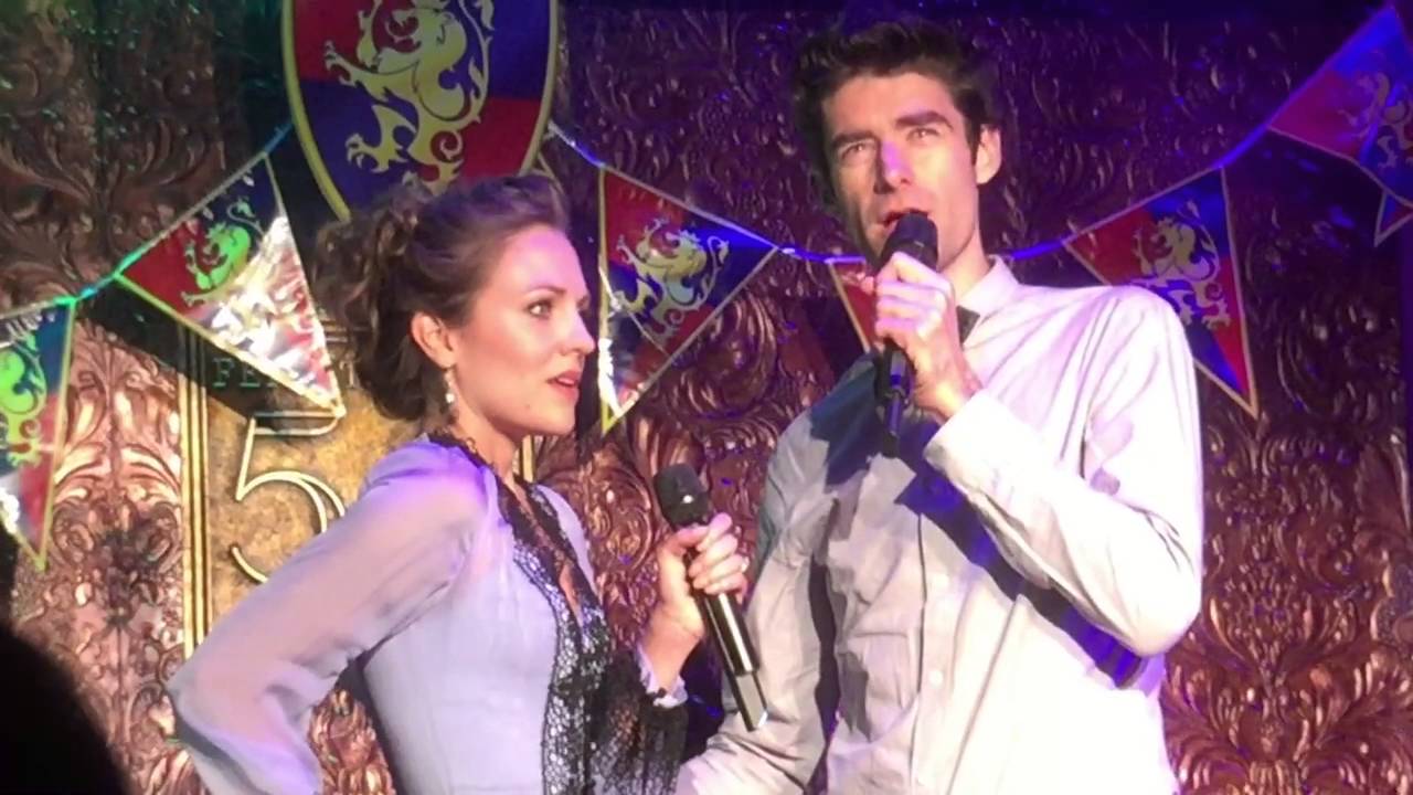 The Broadway Prince Party @ 54 Below (10/17/2016) Drew Gehling & Laura Osnes "Any Moment"