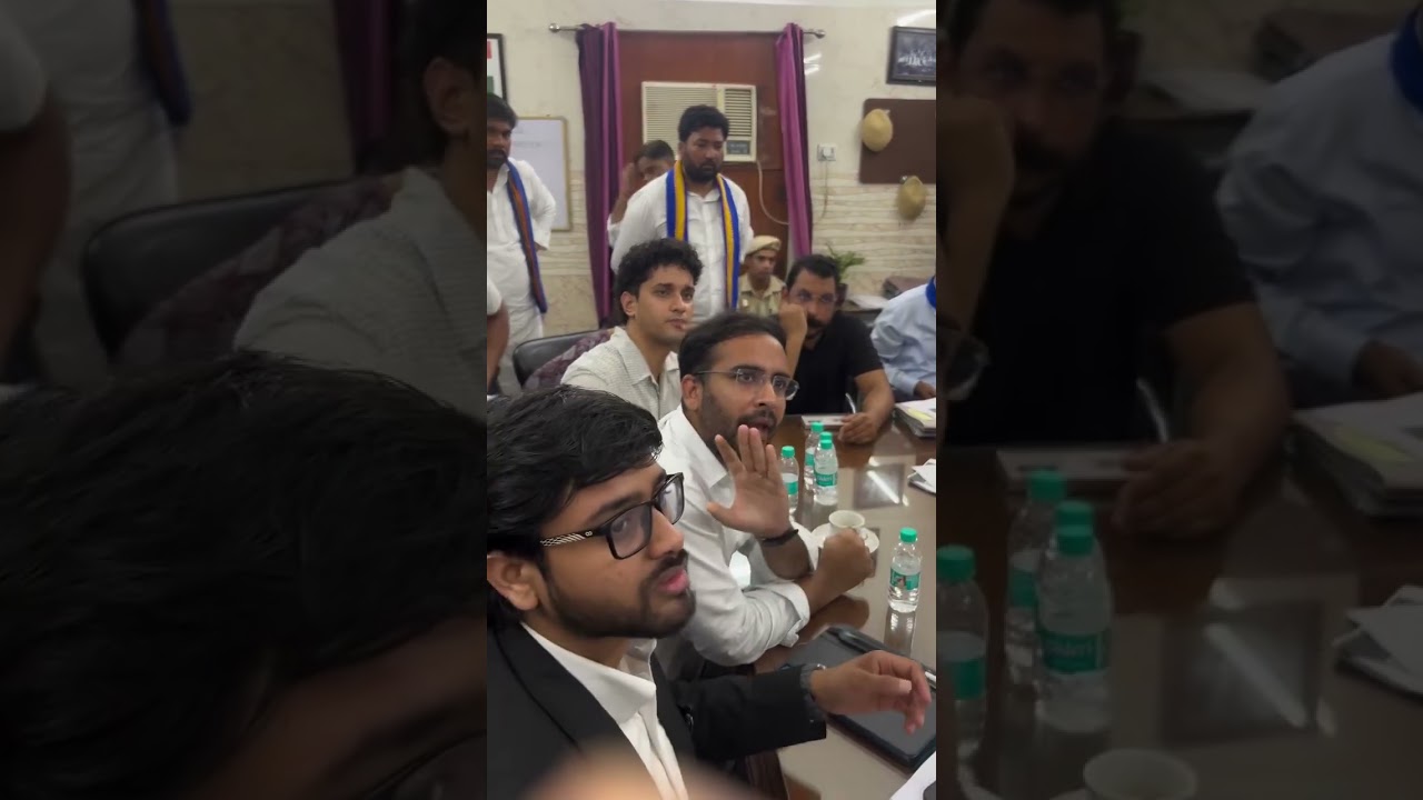 Ashutosh Ranka at police station