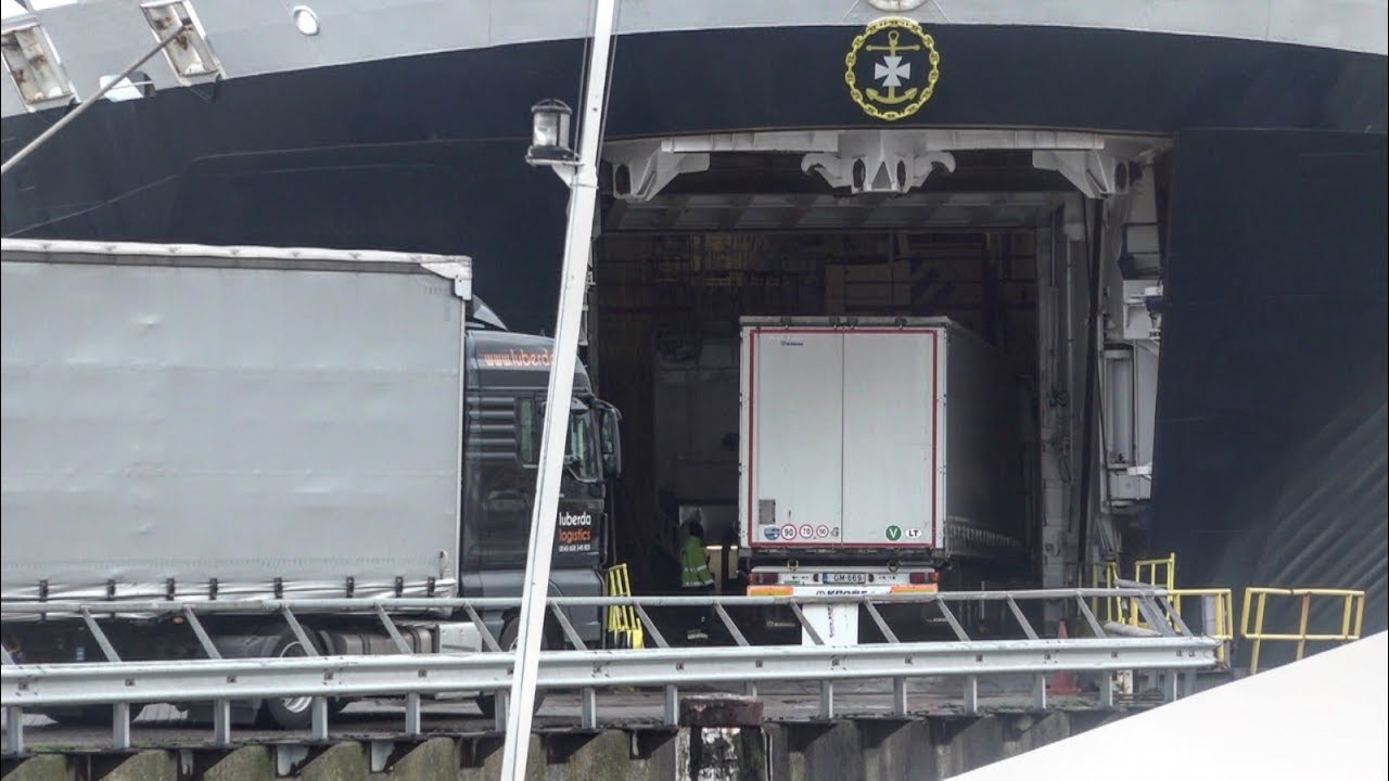 Bij IJmuiden is een speciale 'Brexitparkeerplaats'