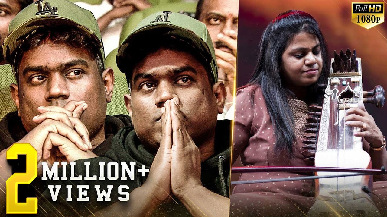 Yuvan's Tear of Joy for Ananda Yazhai Live Tribute by Sarangi Manonmani! Memories not to be missed