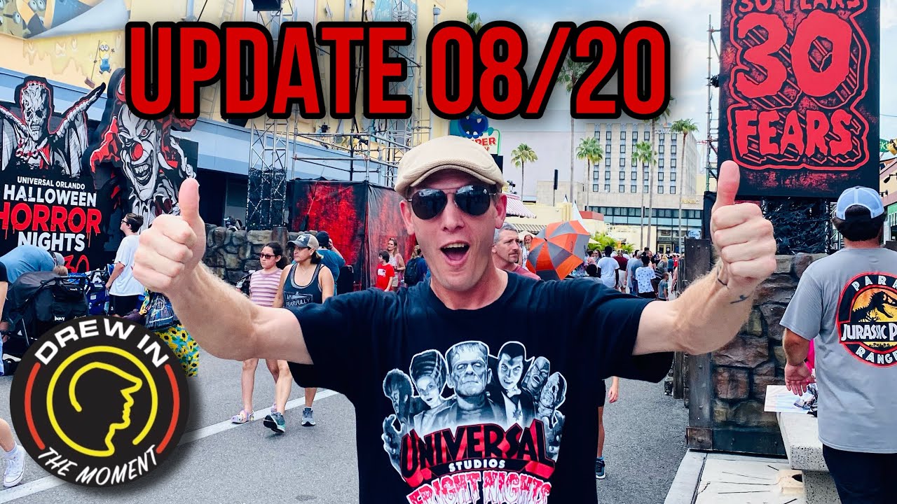 Halloween Horror Nights 30 construction Updates | Universal Studios New props for the HHN30