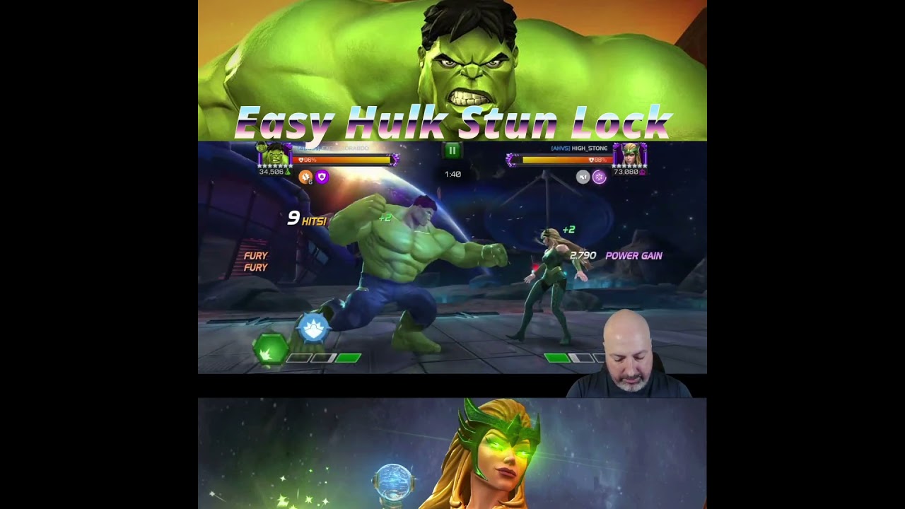 Good Old Fashioned Hulk Stun Lock vs Rank 3 Enchantress!
