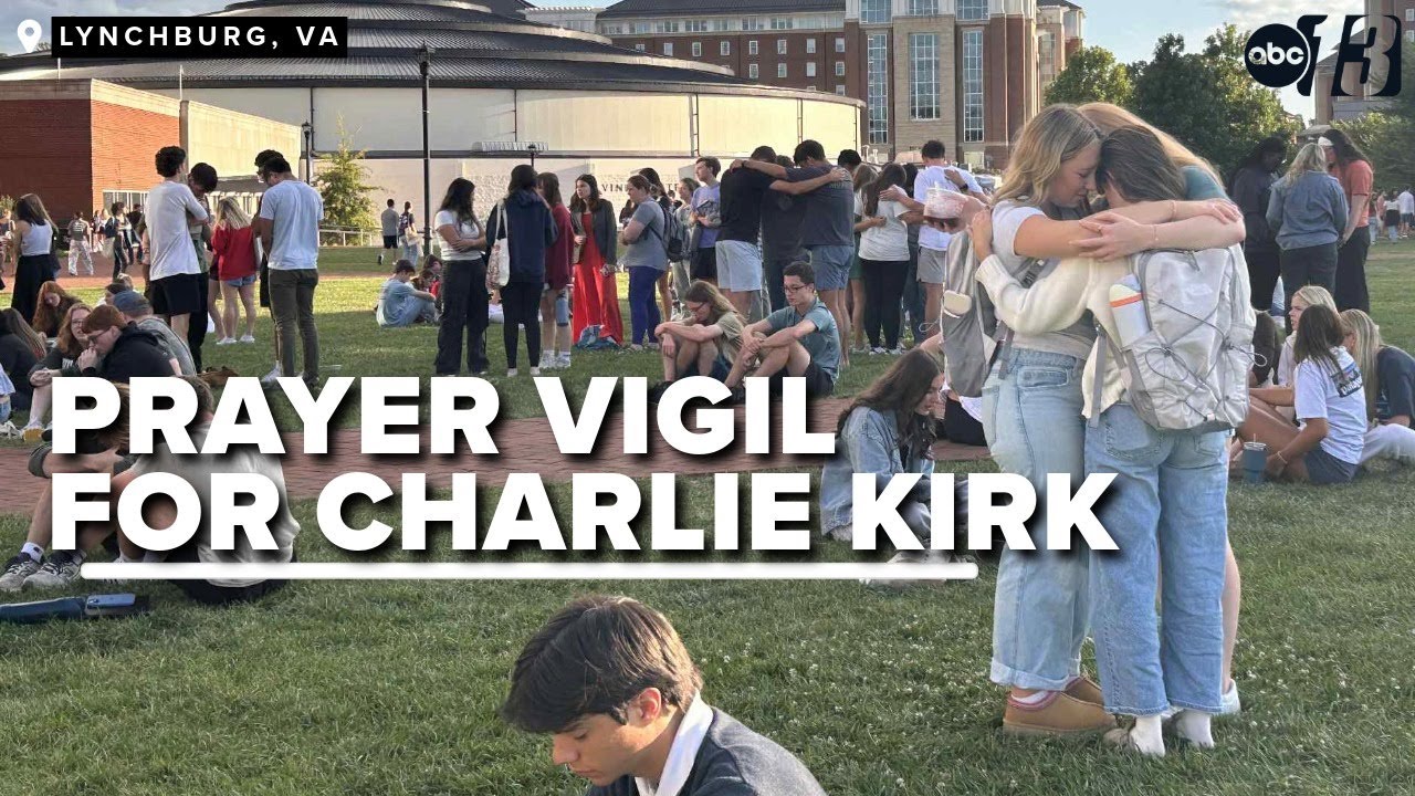 Liberty University holds prayer vigil in honor of Charlie Kirk
