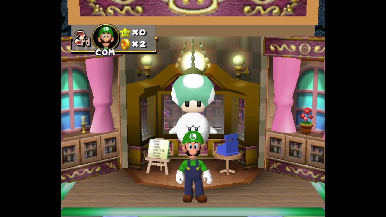 Mario Party 4 #11 Boo's Haunted Bash Turns 1-5