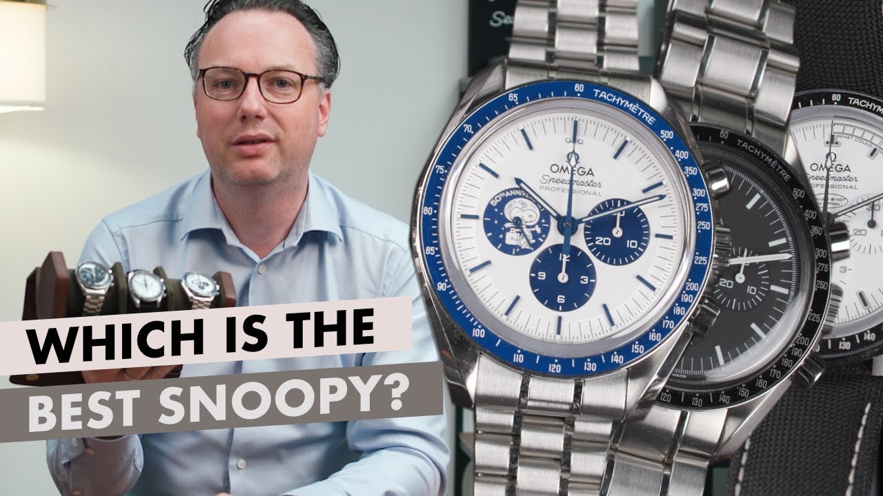 Omega Speedmaster Snoopy — все три версии. Какая из них вам нравится больше?