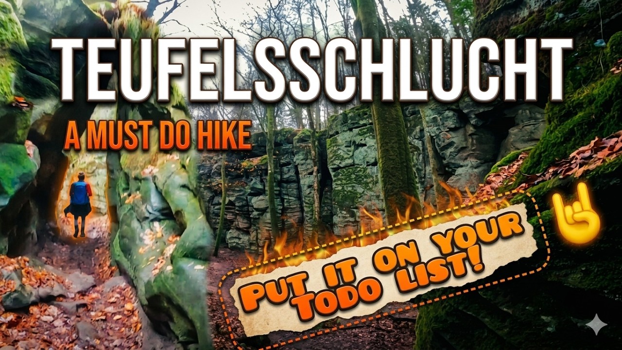Teufelsschlucht een magische route. // Duivelskloof