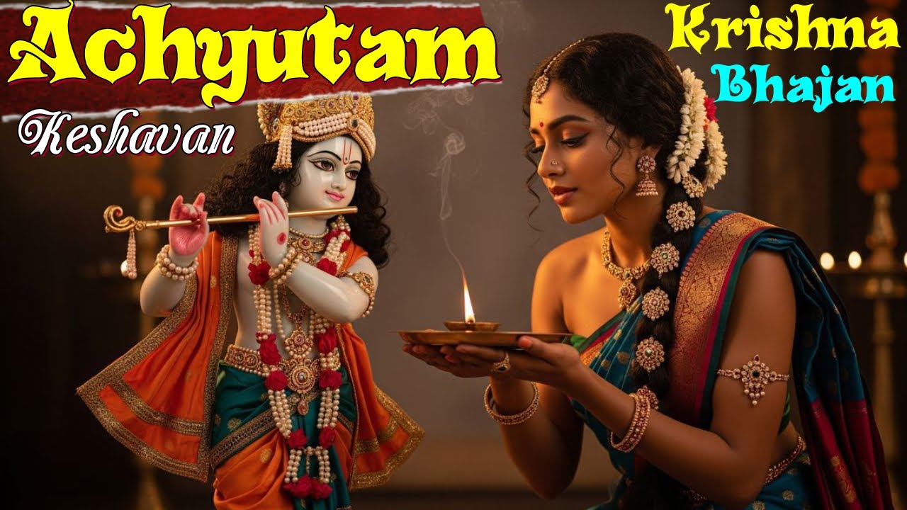 अच्युतम केशवम II Achyutam Keshavam Krishna Damodaram II achyutam keshabam II Devotional Song