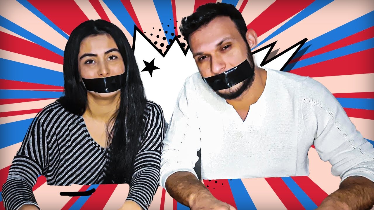 Ağız Bantlı Kelime Anlatma Challenge! Part 3 Kamera Arkası Kaos!