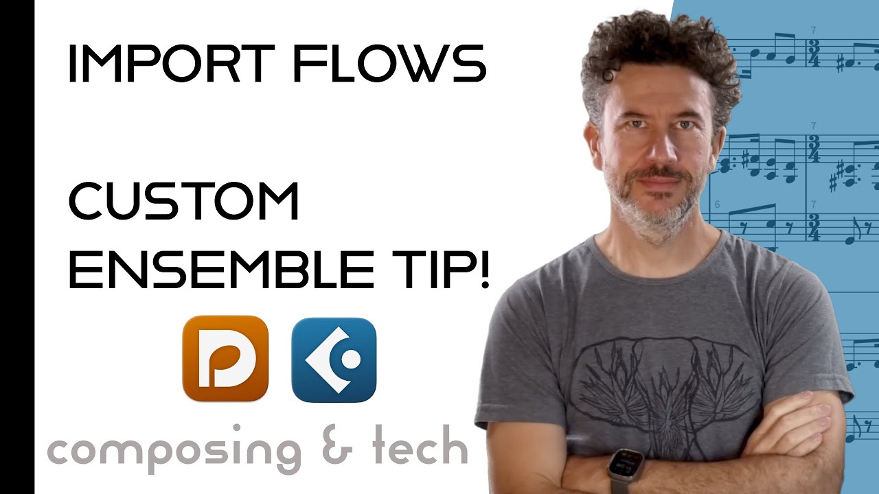 Create Reusable Custom Instrument Ensembles in Dorico (Import Flows Tip)