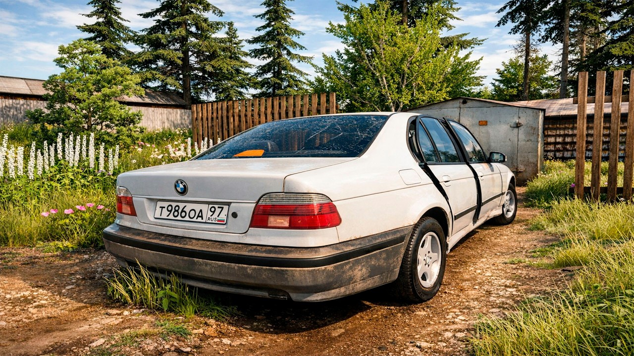 I Bought a Wrecked BMW E39 - BeamNG.Drive