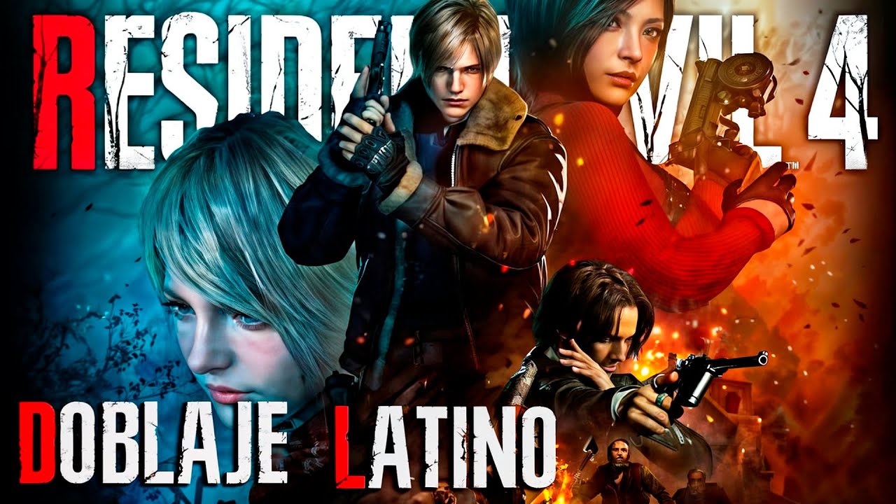 RESIDENT EVIL 4 REMAKE Doblaje Latino | RE4 Historia Completa Español Latino (4K 60FPS)