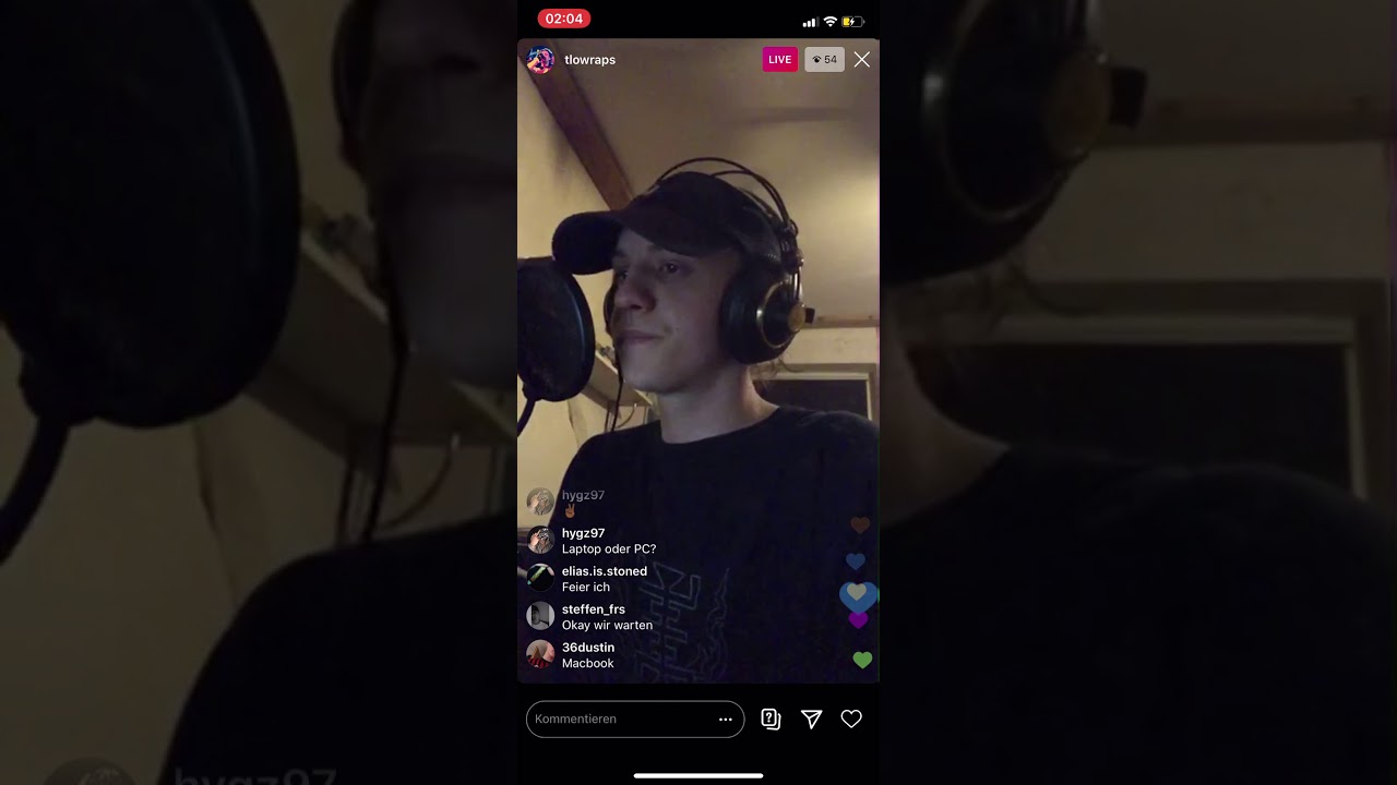 T-low macht live einen Hit