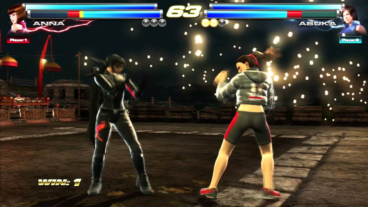 Tekken Tag 2 | GIGA FANTASY (Asuka, Jun) vs (Anna, Nina) GAGGUNI | V462