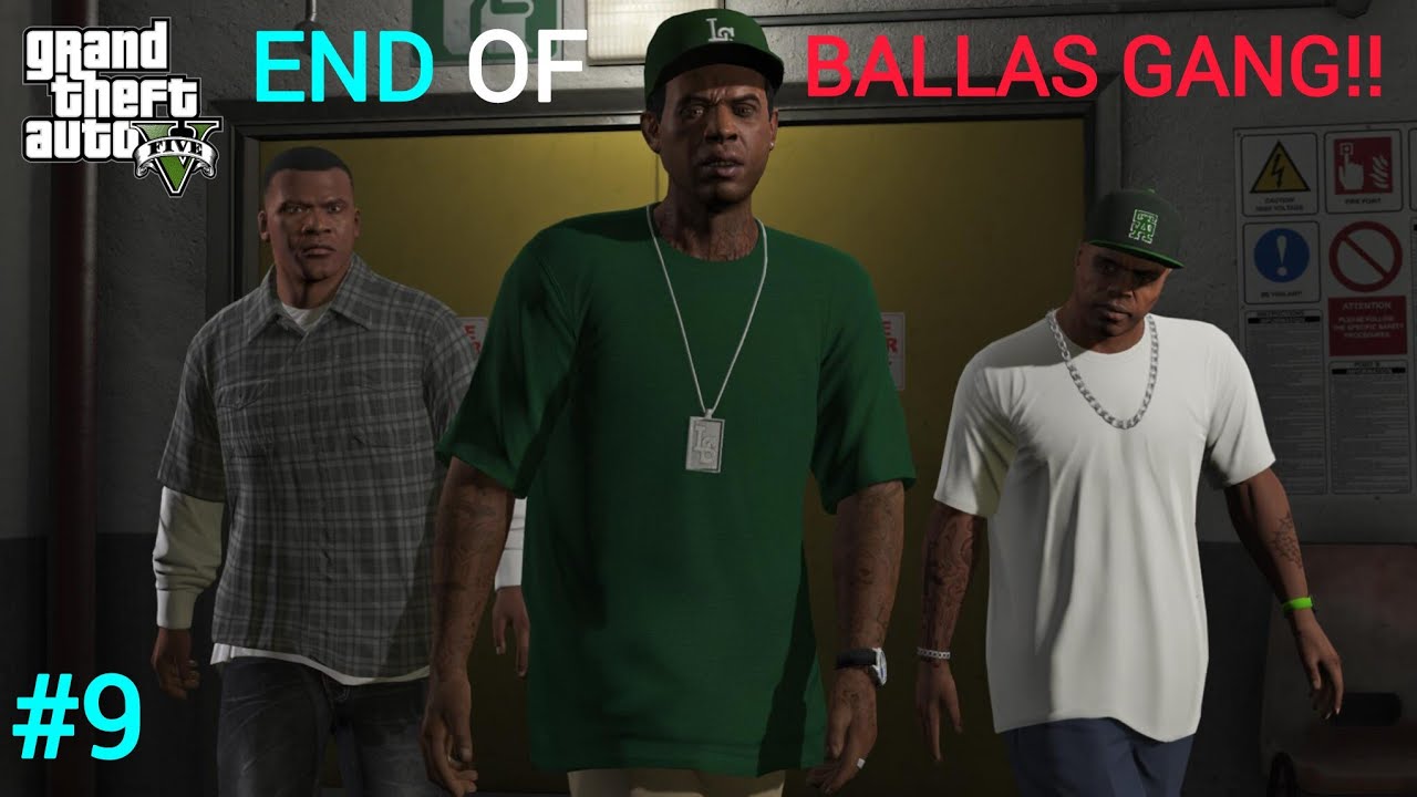 CAN FRANKLIN KILL THE BALLAS GANG?? GTA 5 - GTA 5 GAMEPLAY#9