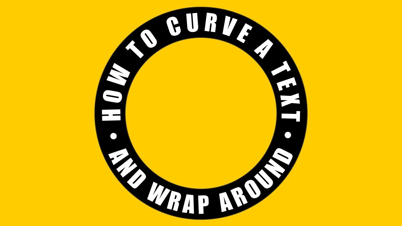 How to curve a text in CorelDraw | LEARN IN 2 MINUTES