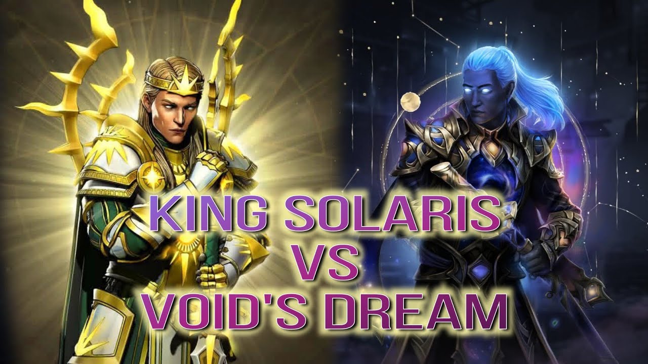 Sf3 Void's Dream VS King Solaris | Shadow Fight 3 New Set vs void dream