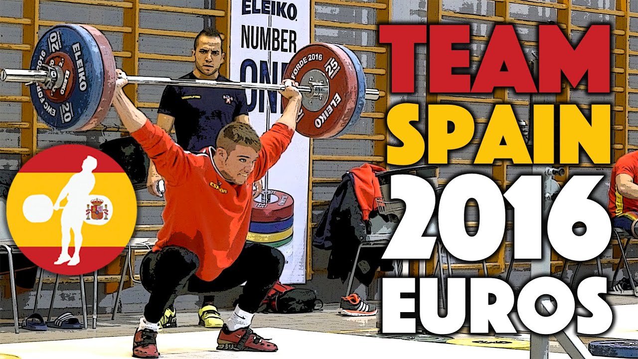 Team Spain - Snatch, C&J, and Squat Session