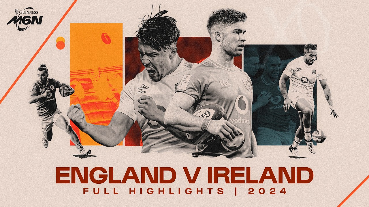 Greatest Drop Goal Ever?! | Re-watch | ENG v IRE | 2024 | Highlights