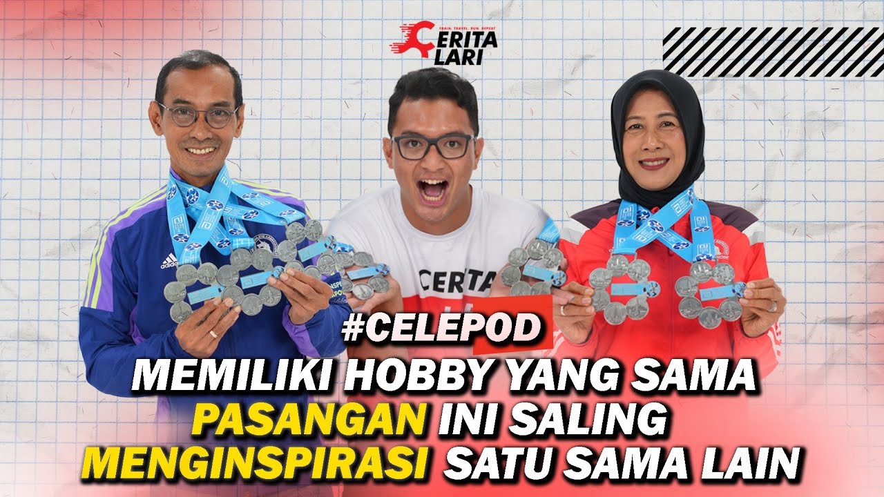 PASANGAN SUAMI ISTRI INI BERHASIL FINISH MARATHON KETIKA CUACA EKSTRIM DAN HUJAN BADAI!! - #celepod