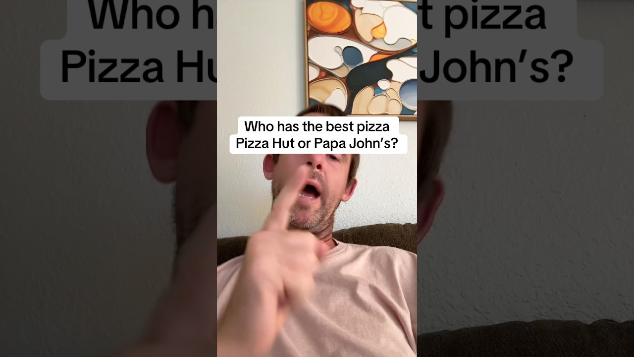 Who has the best pizza Pizza Hut or Papa John&rsquo;s? #pizza #pizzahut #papajohns #foodreviews
