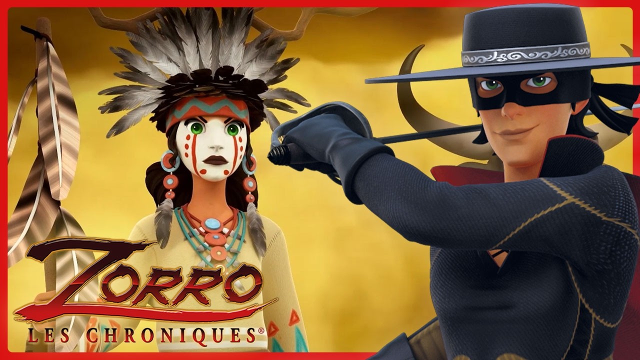 Zorro protège les chumash | Compilation 2H | ZORRO, Le héros masqué