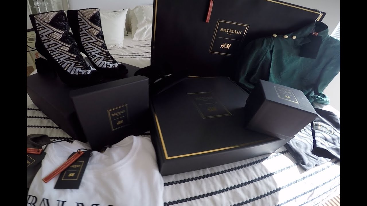 FULL video of Balmain x H&M Collection Launch Hollywood
