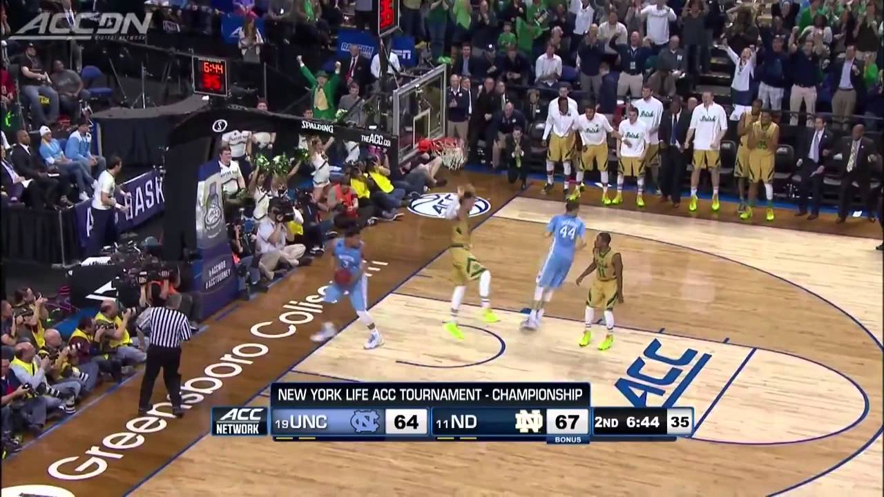 Notre Dame Basketball 2014-2015 - ACC Champions - Elite 8
