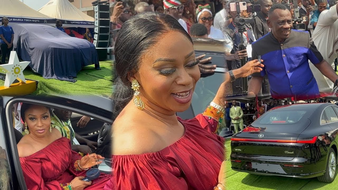 Akrobeto and Hon. Adwoa Safo Inspects KANTANKA 2025 cars