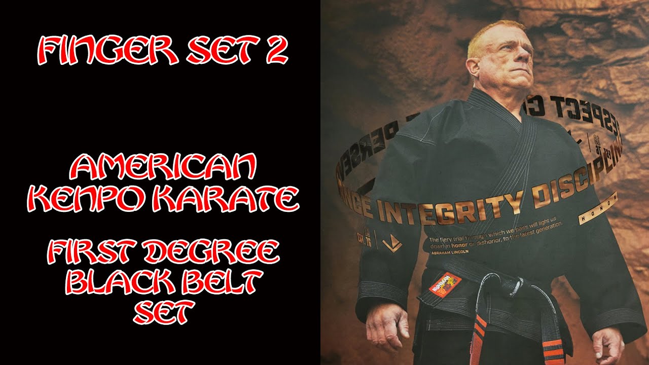 Finger Set 2 American Kenpo Karate