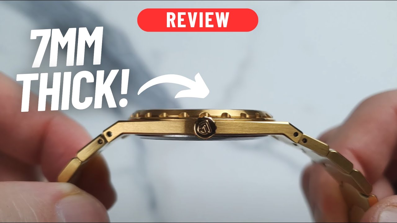 PAGANI GO 7MM THIN! | REVIEW: PD-YS020 37MM ULTRA-THIN QUARTZ V2