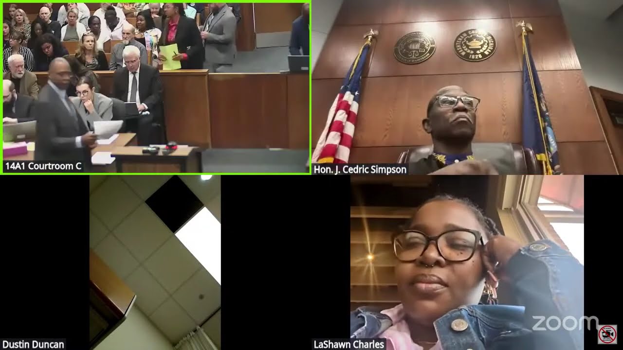 Judge simpson live | Hon J Cedric Simpson Live Feed
