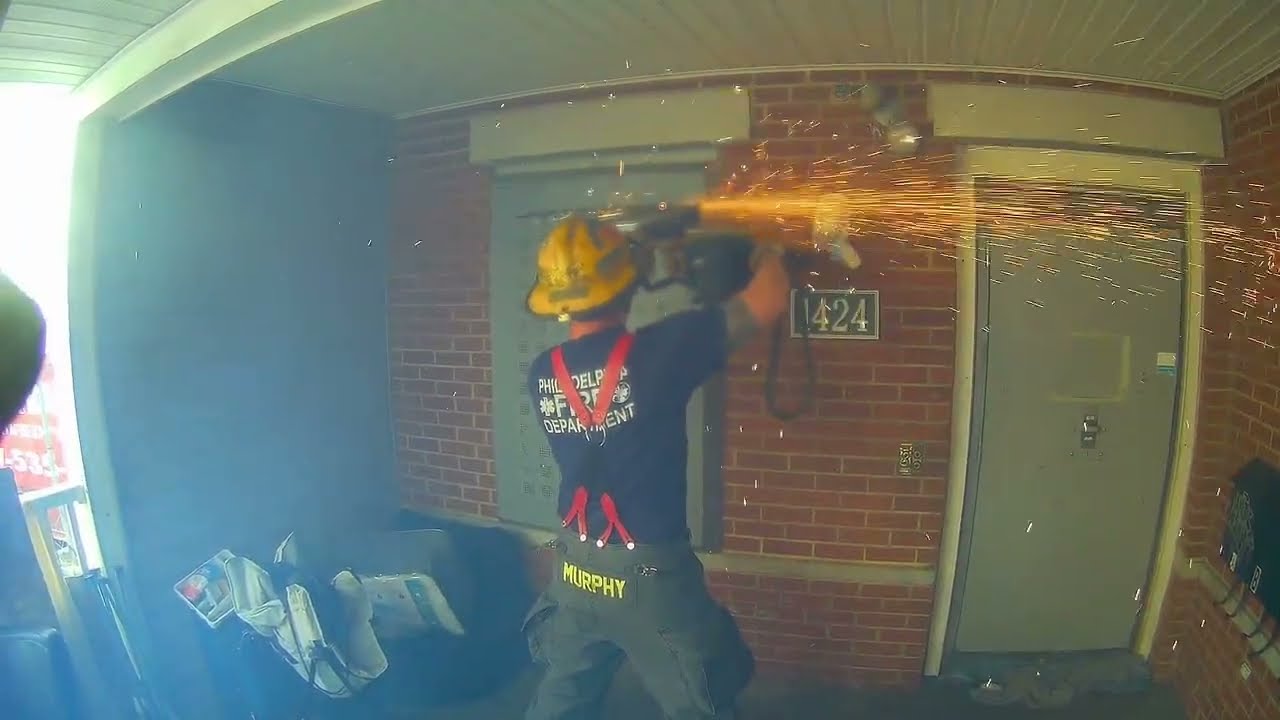 Forcible Entry Training, VPS Vacant Property Security Window & Door Philadelphia Fire Department