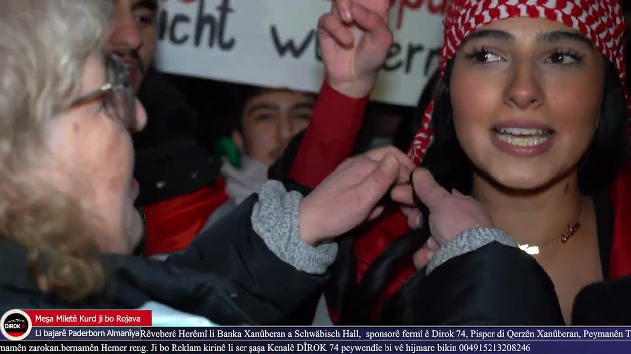 Meşên Miletê Kurd ji bo piştevanîyê Rojava berdewamen