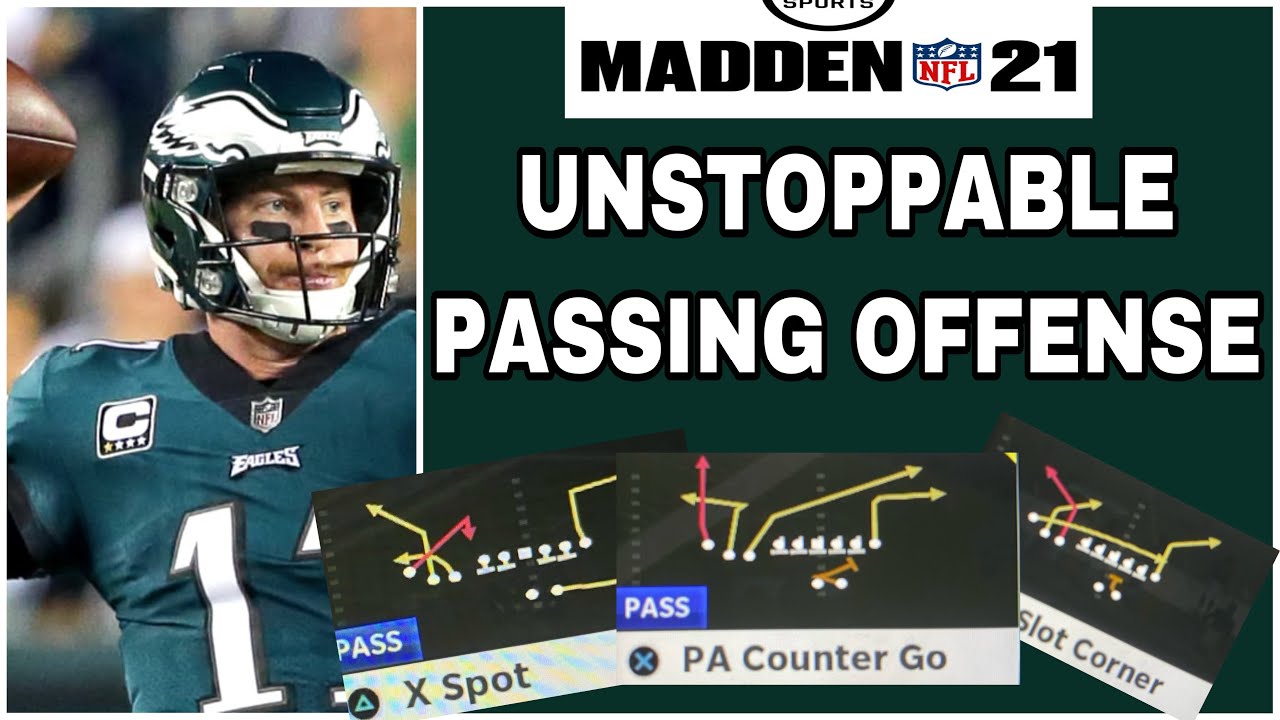 MADDEN 21- UNSTOPPABLE PASSING SCHEME‼️GUN TRIPS TE IS OVERPOWERED IN RAIDERS PLAYBOOK😳BEST OFFENSE