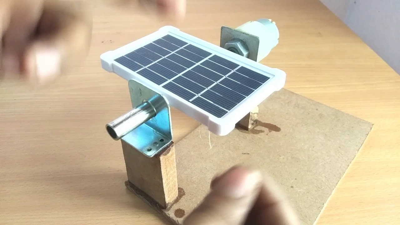 [DIY] How To Make  Single Axis Solar Tracker Using Arduino [part1]