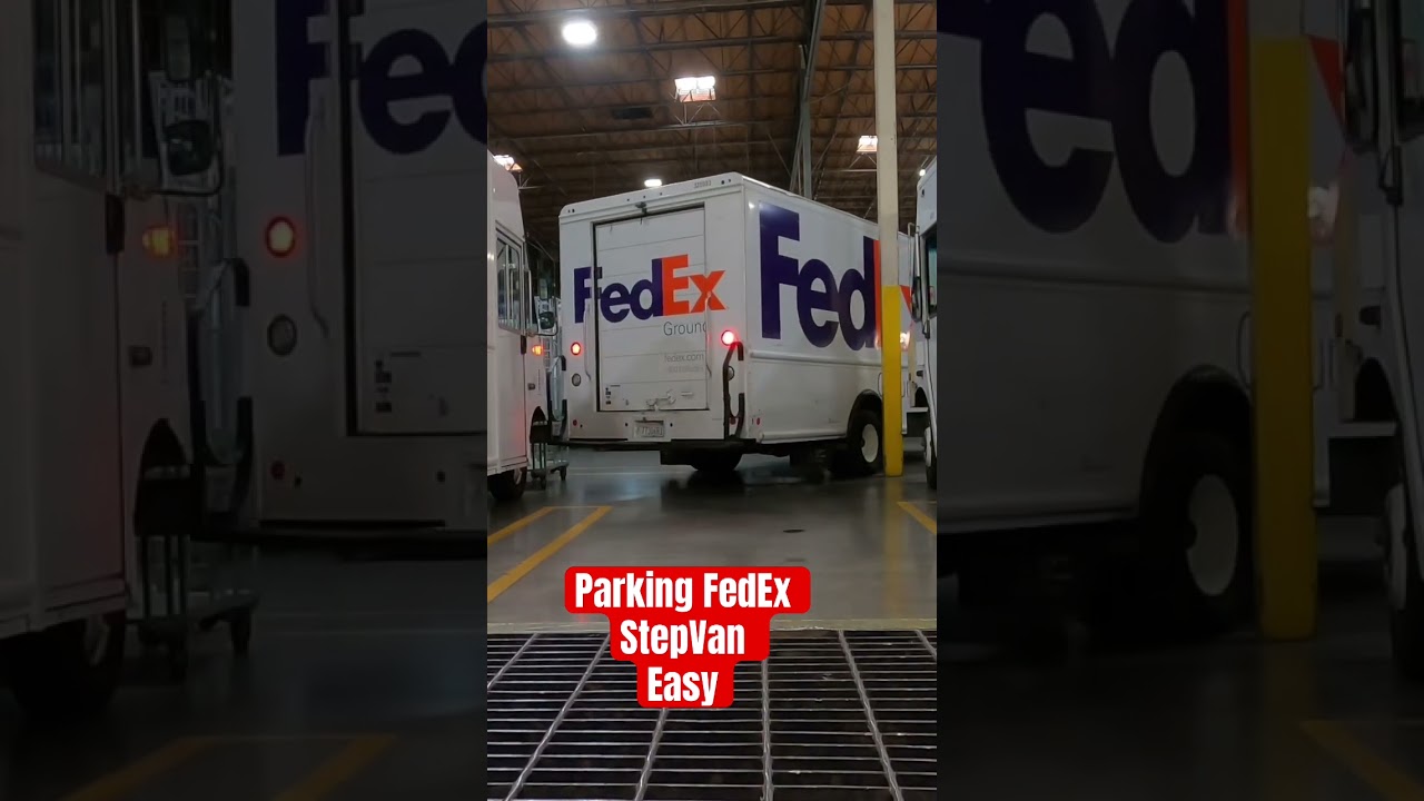 Parking my truck after my route&hellip; #delivery #stepvan #fedex #work #parking #fedexground