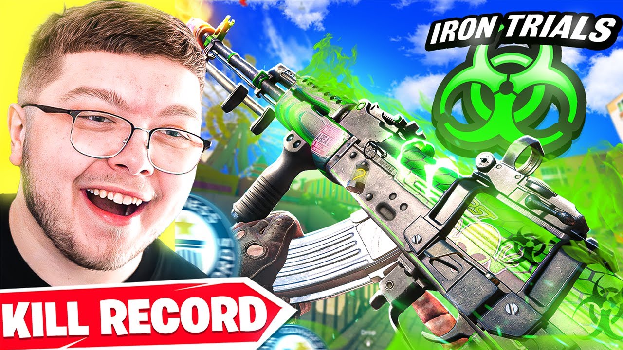 I BROKE MY SOLO DUO IRON TRIALS 84, KILL RECORD IN WARZONE 😱🤯