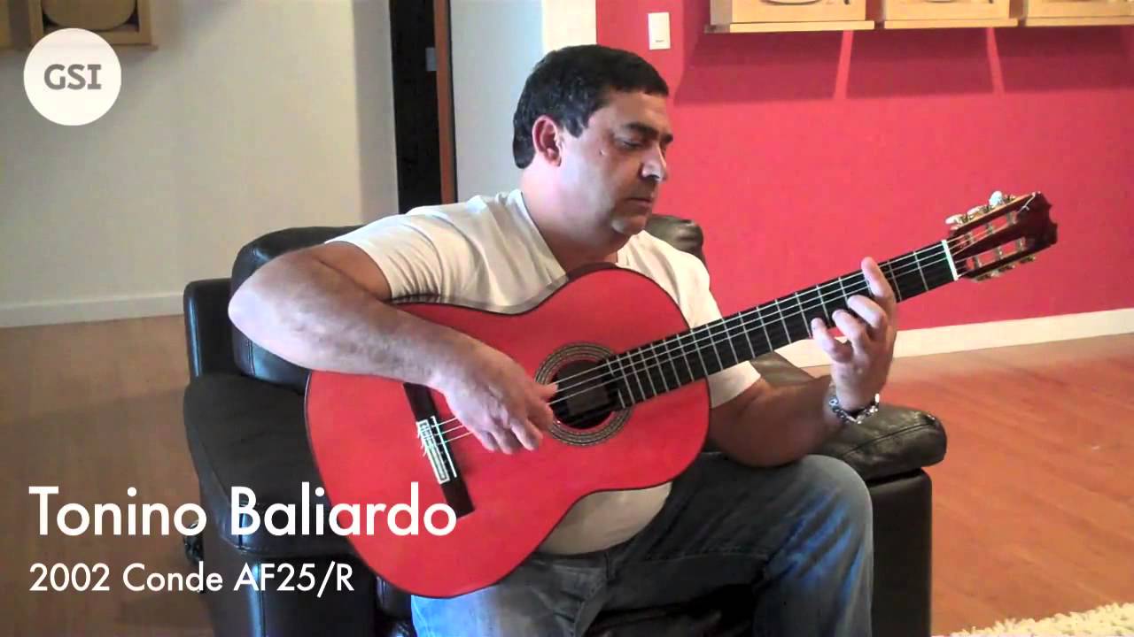 Hermanos Conde 2002 flamenco guitar played by Tonio Baliardo Gispy Kings