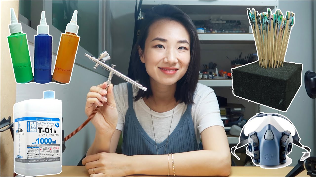 Airbrush Basics 01: Essential Setup, Tools & Paints