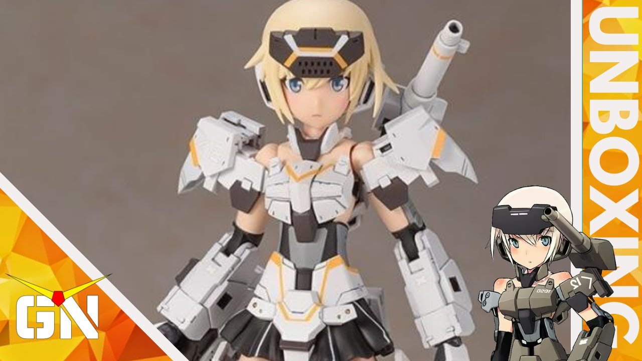 Frame Arms Girl Gourai Kai Ver 2.0 (White) | UNBOXING
