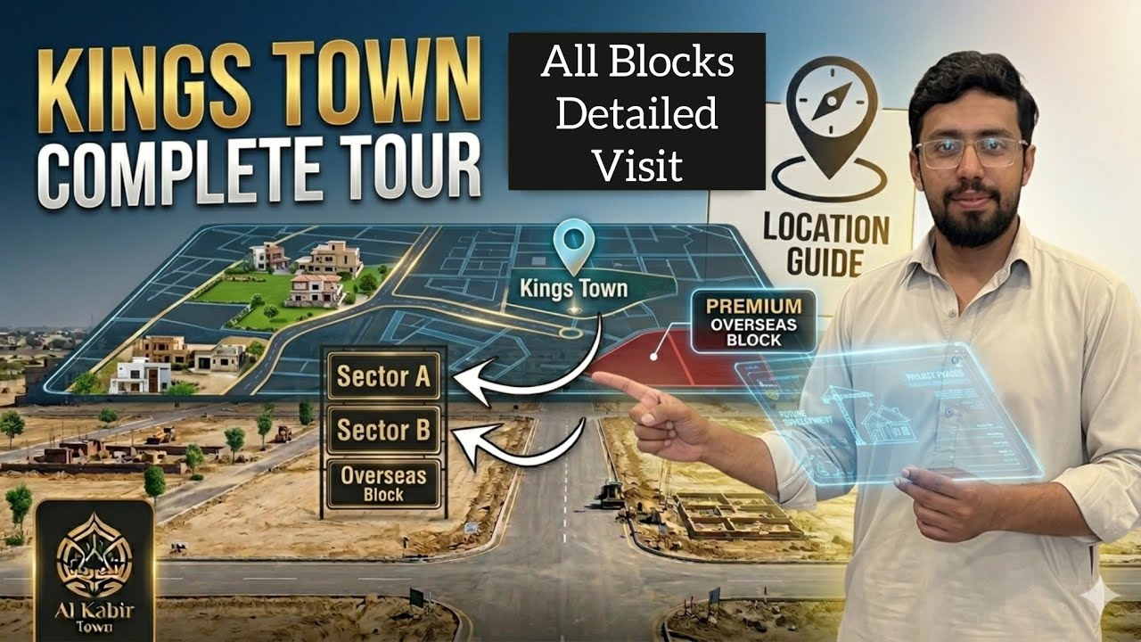 Полный обзор всех секторов KINGS TOWN | Развитие коммерческой недвижимости в Kingstown от Shaban ...