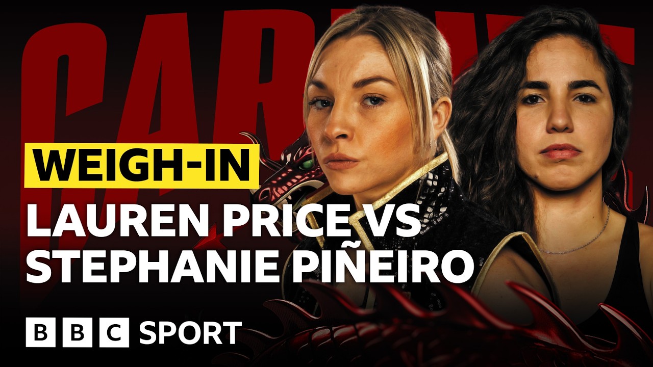 🔴 UPCOMING: Lauren Price vs. Stephanie Pi&ntilde;eiro | Weigh-In | BBC Sport