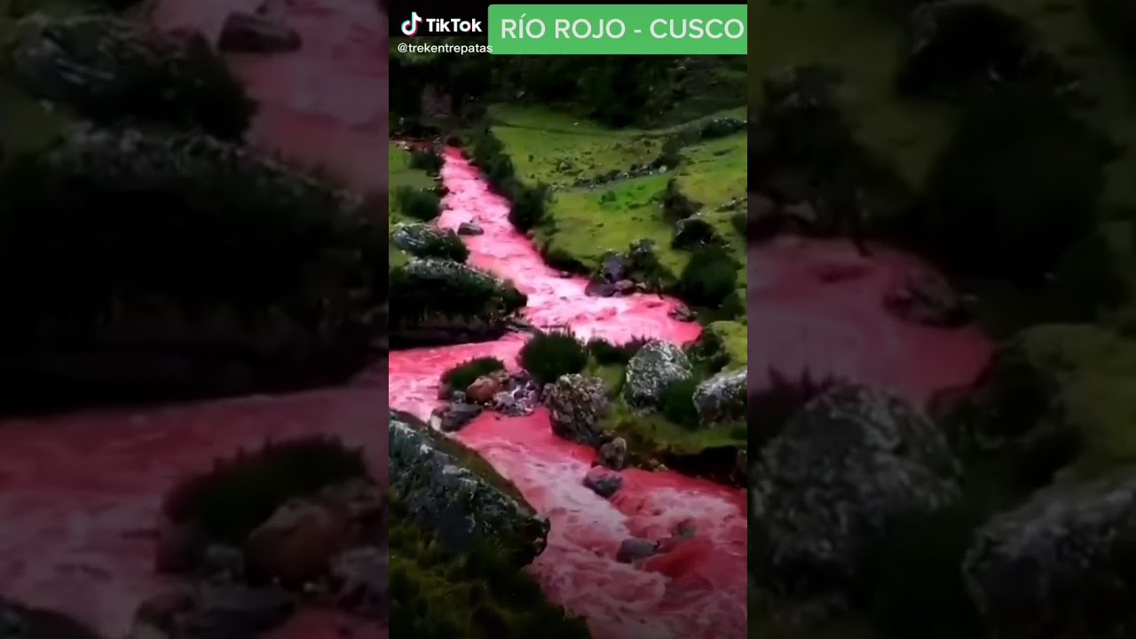 Río Rojo en Cusco