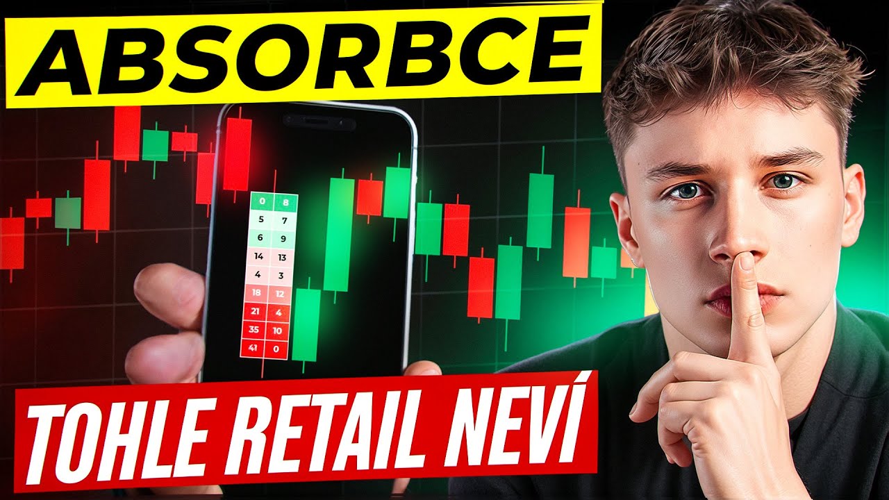 ICT nás to učil ŠPATNĚ - co je to Absorbce? | Orderflow kurz 2. díl