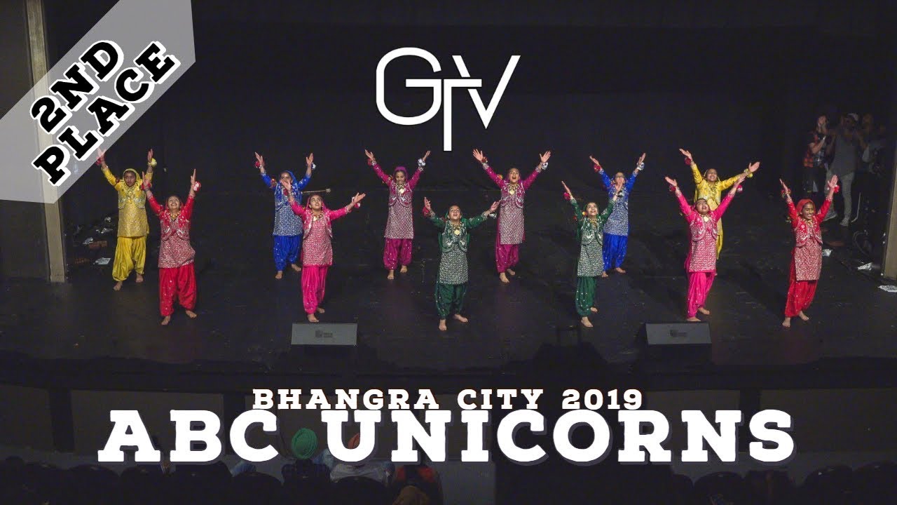 ABC Unicorns - Second Place @ Bhangra City 2019